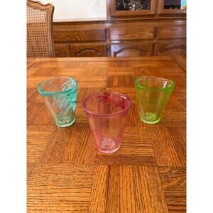 3 Kosta Boda MINE tumblers